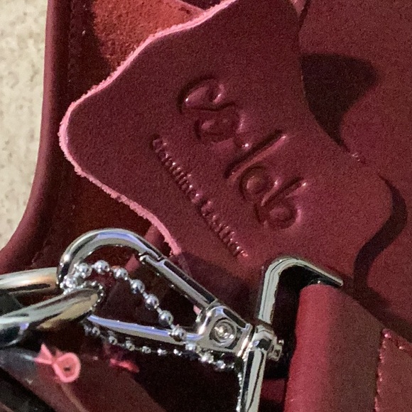 Colab NWOT Burgundy Leather shoulder Bag - see description - Picture 3 of 12